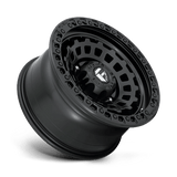 Fuel 1PC D633 ZEPHYR 17x9 +1mm Matte Black