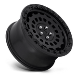 Fuel 1PC D633 ZEPHYR 17x8 +38mm Matte Black (5x100)