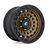 Fuel 1PC D634 ZEPHYR 17x9 +1mm Matte Bronze Black Bead Ring