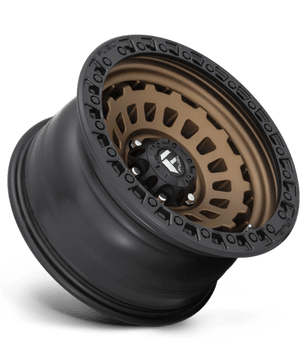 Fuel 1PC D634 ZEPHYR 17x9 +1 Matte Bronze Black Bead Ring