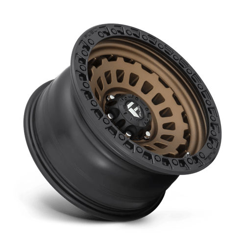 Fuel 1PC D634 ZEPHYR 17x9 +1 Matte Bronze Black Bead Ring