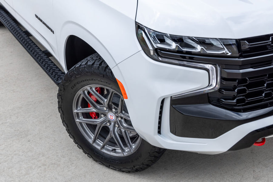 HRE P161 forged wheel on Chevrolet Suburban Z71