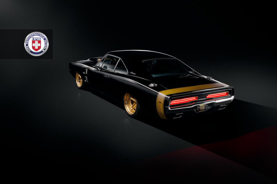 HRE Tusk forged wheel on Ringbrothers Tusk 1970 Dodge Charger