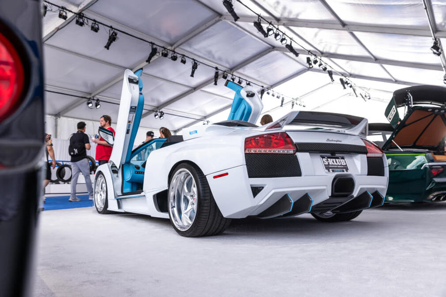 HRE 522 forged wheel on S Klub LA Lamborghini Murcielago