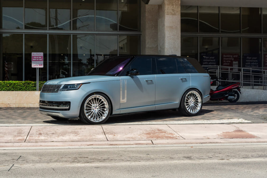 HRE S209H forged wheel on Range Rover