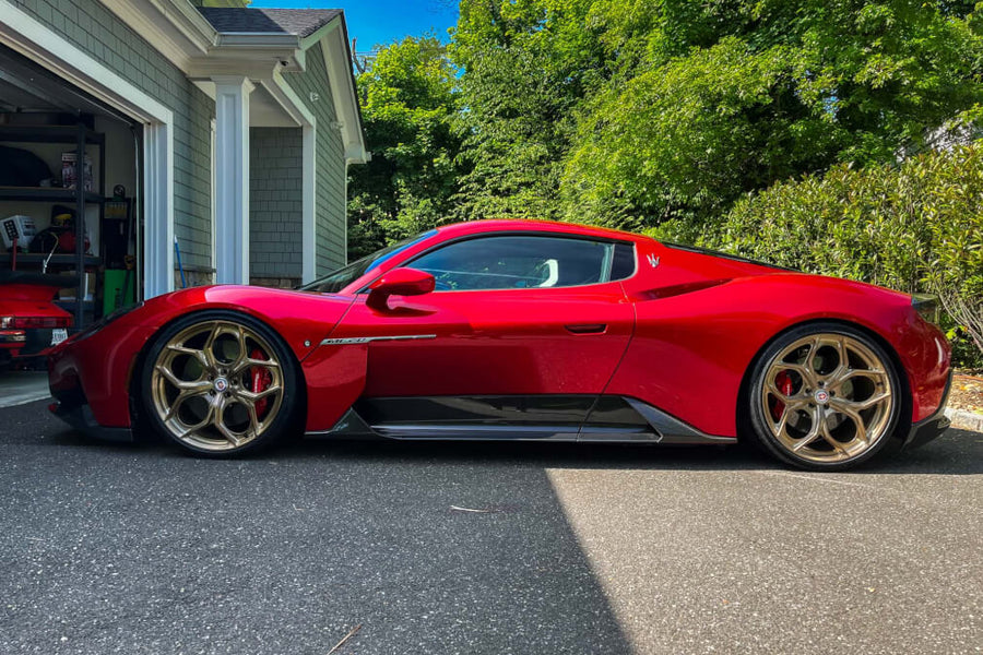 HRE P111SC forged wheel on Maserati Mc20