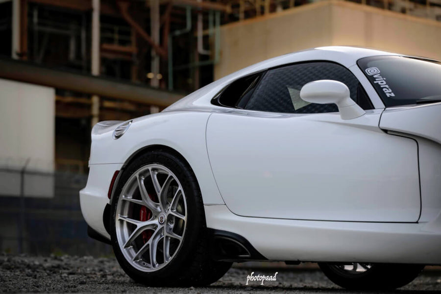 HRE R161 Lightweight forged wheel on Dodge Viper