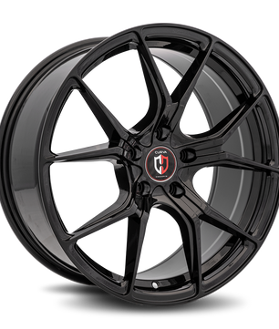 Curva C42 19x8.5 35mm Gloss Black