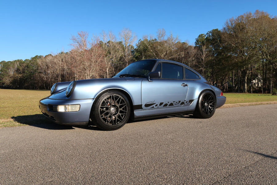 HRE 300M forged wheel on Porsche 964