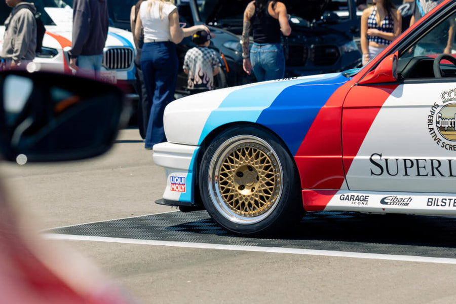 HRE 501 forged wheel on BMW E30 M3