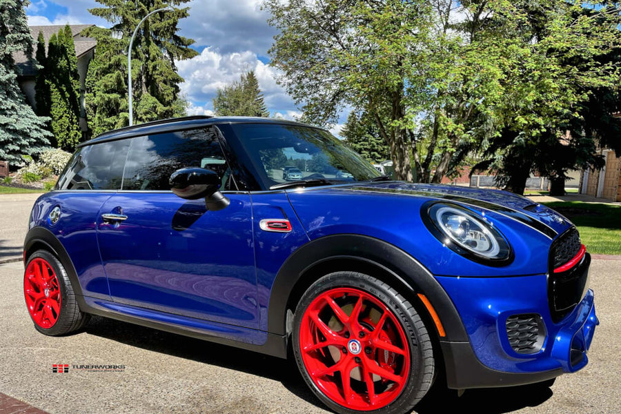 HRE R101 forged wheel on Mini Cooper JCW