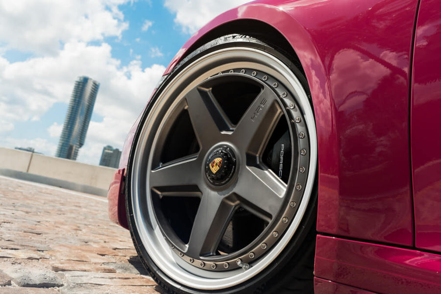 HRE 517 forged wheel on Porsche 992 Turbo CAB