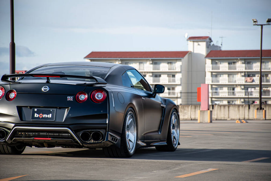 HRE 555 GTM forged wheel on Nissan GTR