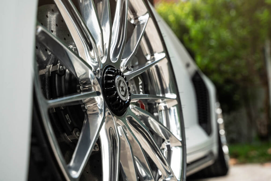 HRE P103 forged wheel on Audi R8 V10 Spyder