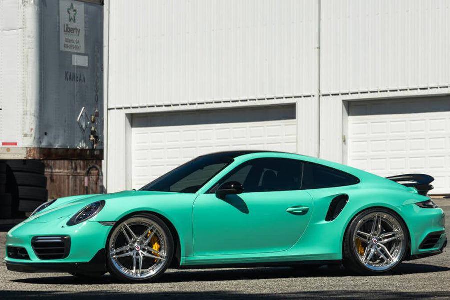 HRE S107SC forged wheel on Porsche 991 Turbo S