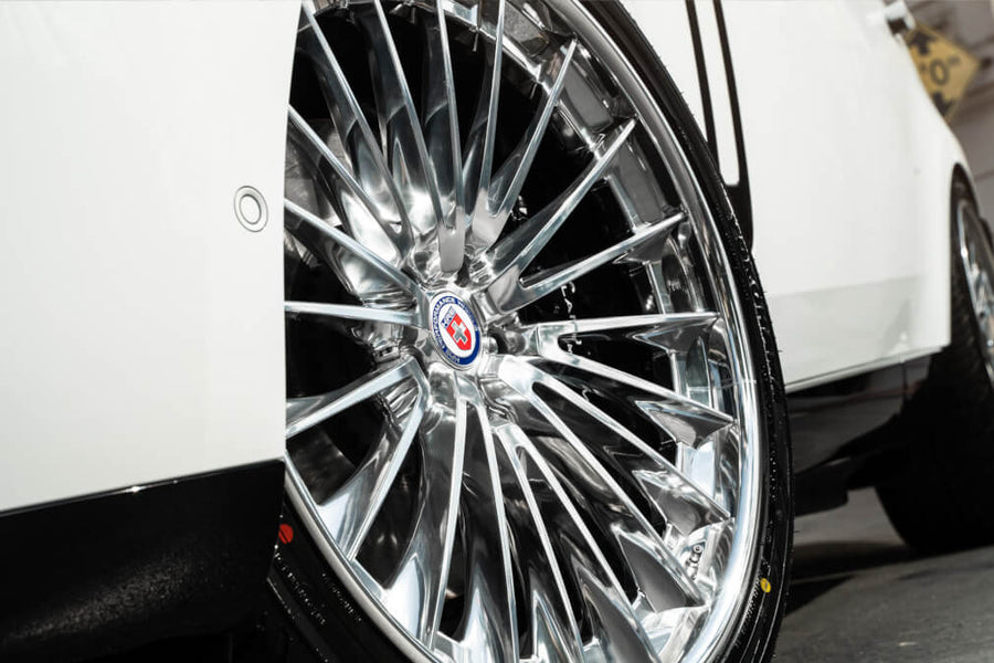 HRE S209H forged wheel on White Range Rover