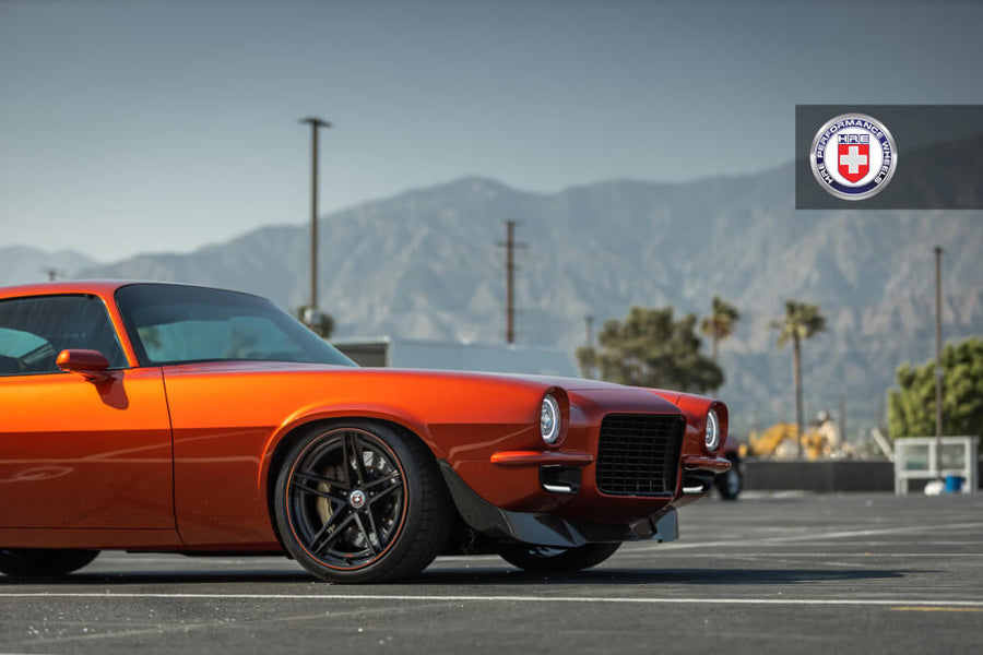 HRE S207H forged wheel on 1972 Chevrolet Camaro