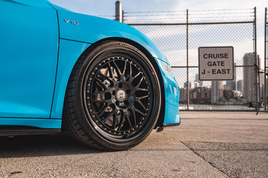 HRE 540C forged wheel on Audi R8 V10