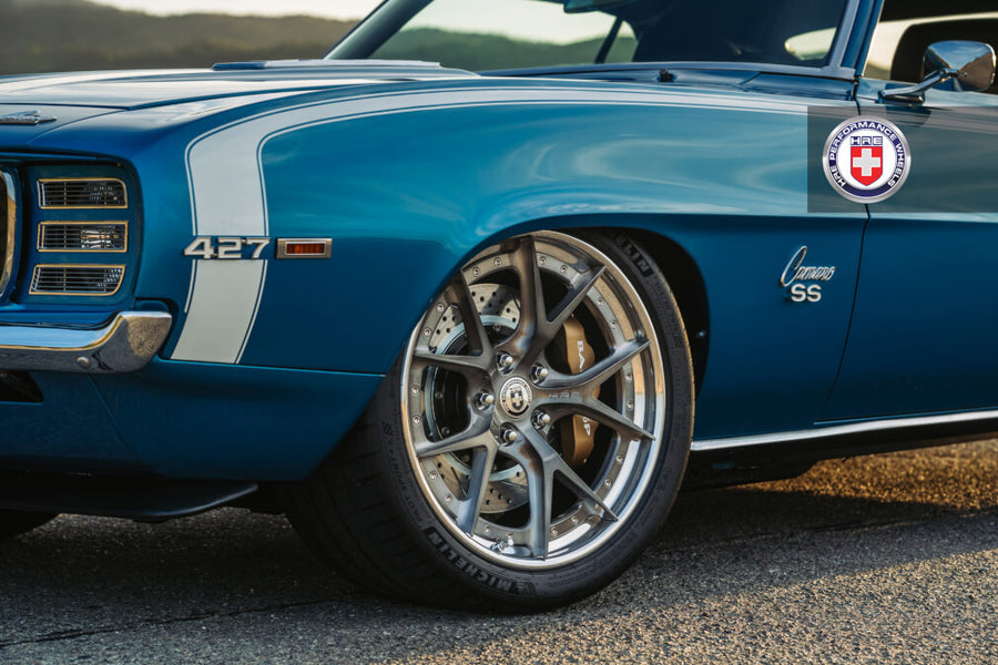 HRE S101 forged wheel on Chevrolet Camaro 1967