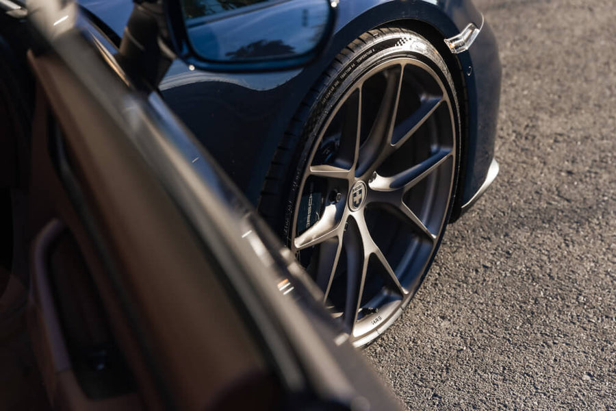 HRE P101 forged wheel on Porsche 9922 Carrera GTS