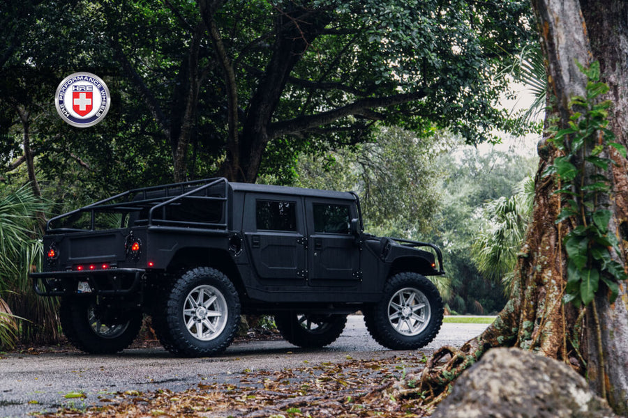HRE HD188 forged wheel on Hummer H1