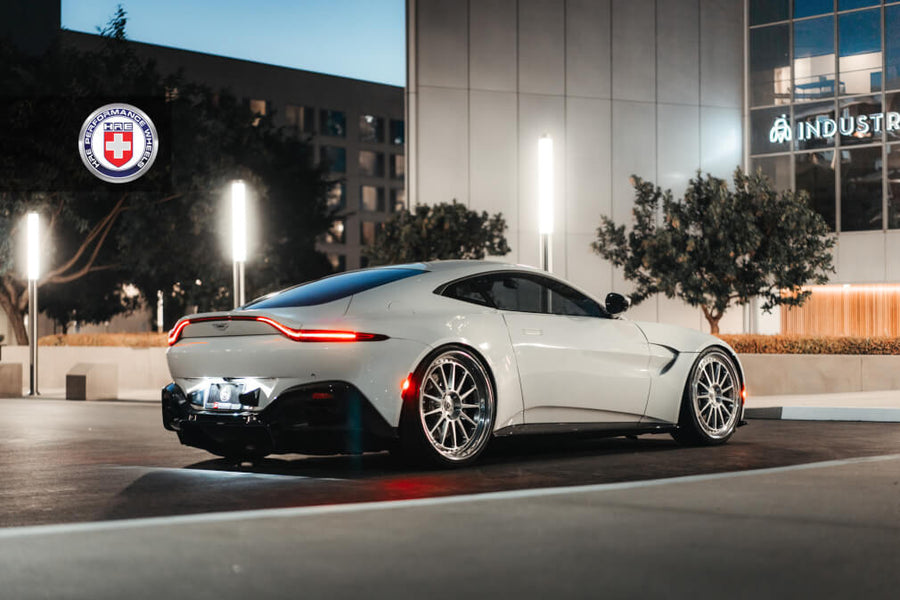 HRE 303 forged wheel on Aston Martin Vantage