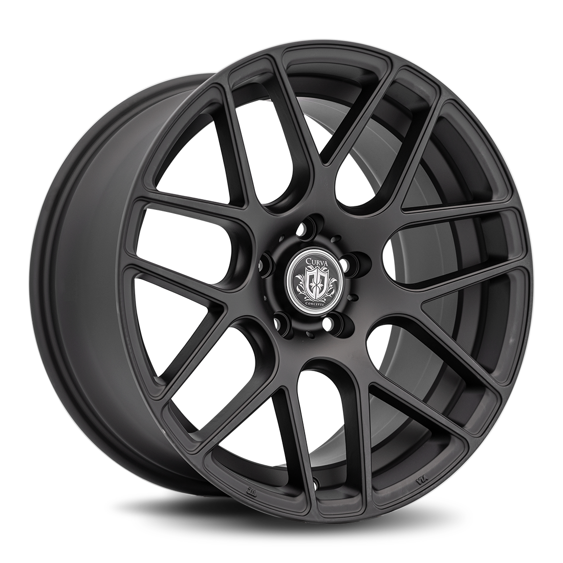 Curva C7 Matte Black wheel