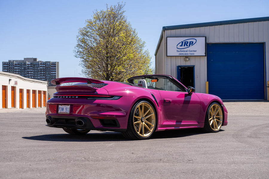 HRE P104 forged wheel on Porsche 992 Turbo S