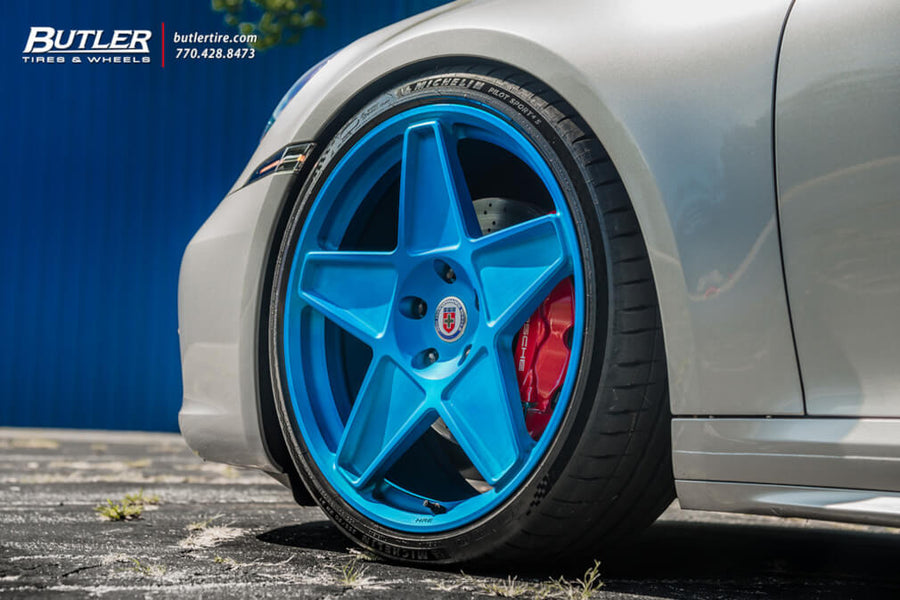 HRE 505M forged wheel on Porsche 992 Carrera S
