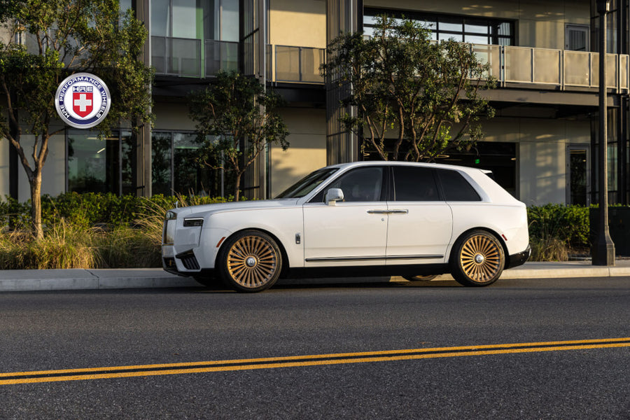 HRE L103M forged wheel on Rolls Royce Cullinan Series II