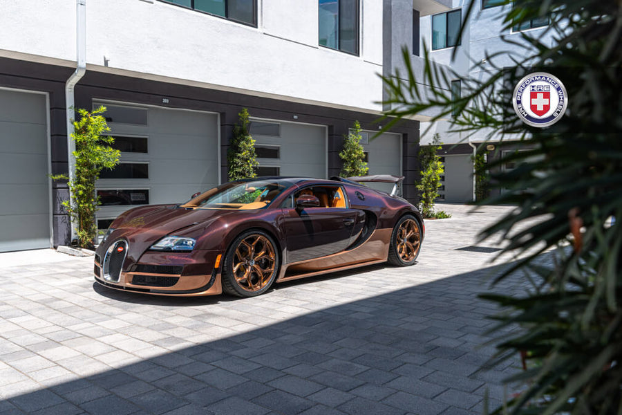 HRE P111SC forged wheel on Bugatti Veyron Grand Sport Vitesse Rembrandt