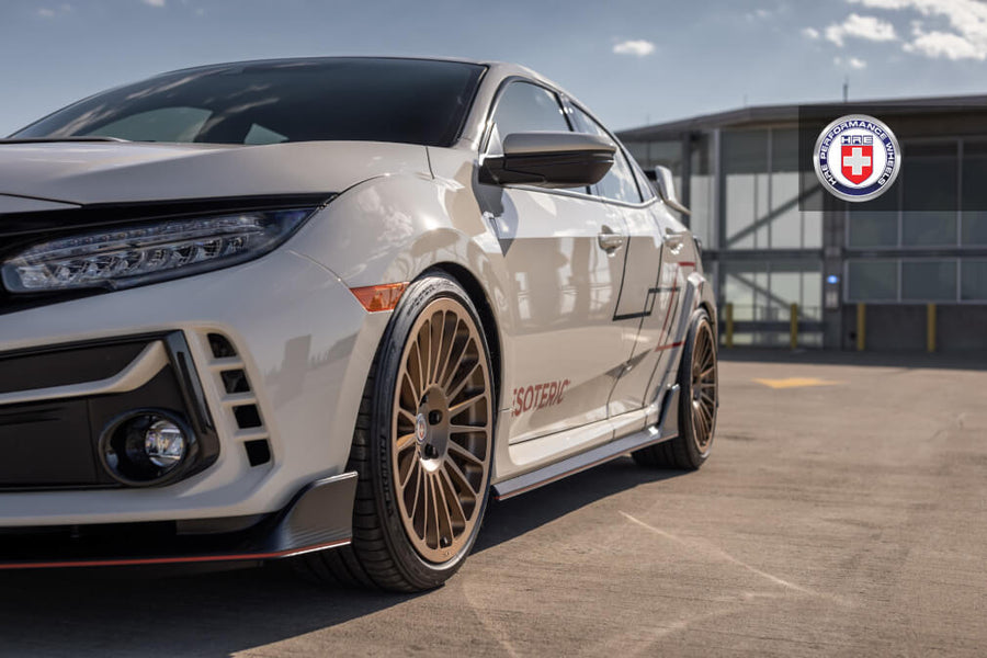 HRE 309M forged wheel on Honda Civic Type R