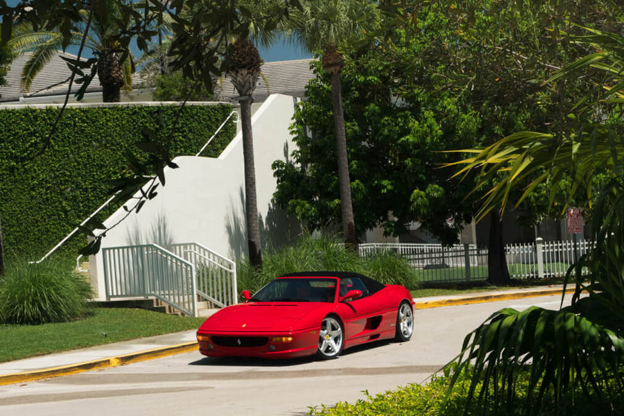 HRE 527M forged wheel on Ferrari F355 Spider