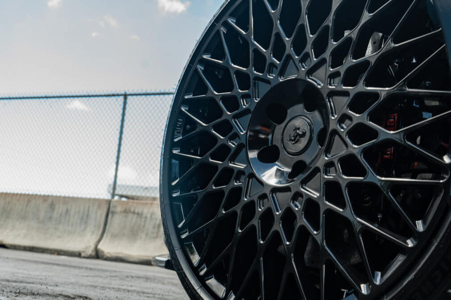 HRE 501M forged wheel on Ferrari F8 Spider