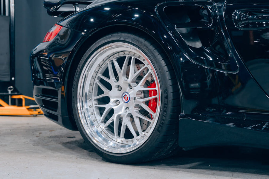 HRE 540 forged wheel on Porsche 997 Turbo