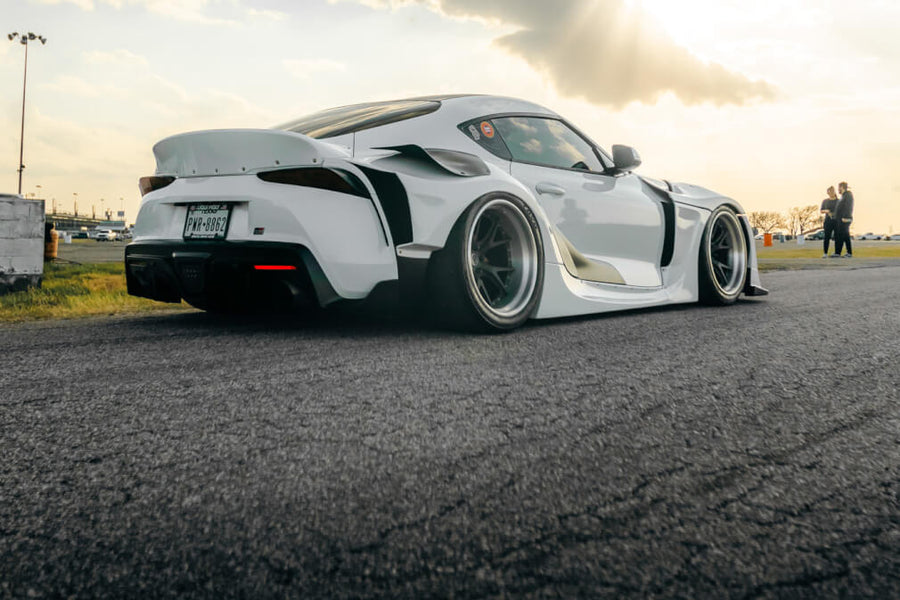HRE S101 forged wheel on Toyota Supra GR