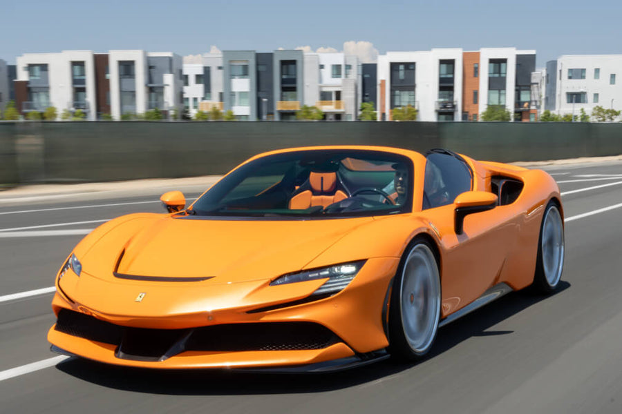 HRE S201H forged wheel on Ferrari Sf90 Spider