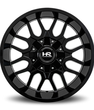 Hardrock Offroad H709 20x9 0mm Gloss Black