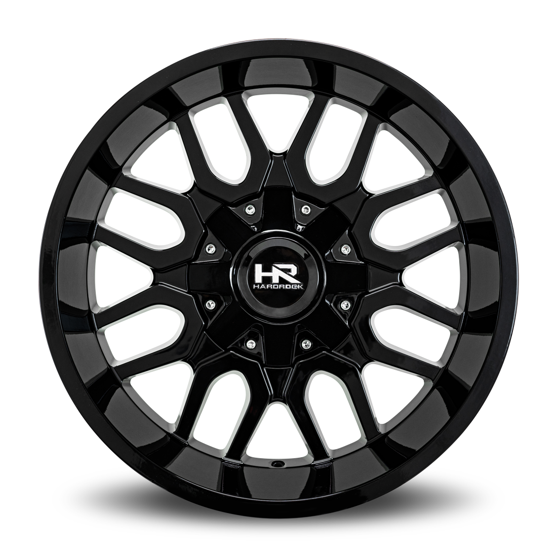 Hardrock Offroad H709 20x9 0mm Gloss Black