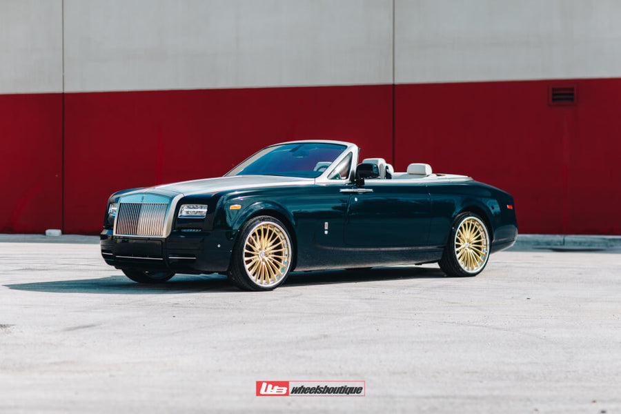 HRE S209H forged wheel on Rolls Royce Phantom Drophead