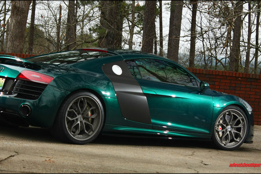 HRE S201 forged wheel on Audi R8