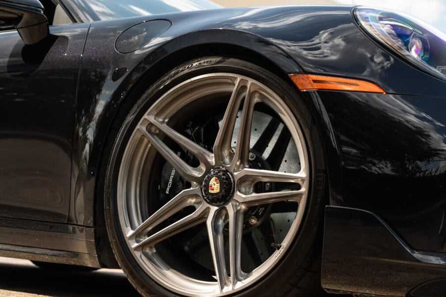 HRE P107SC forged wheel on Porsche 992 Turbo S