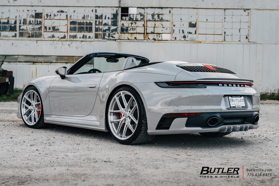 HRE P101SC forged wheel on Porsche 992 Carrera S