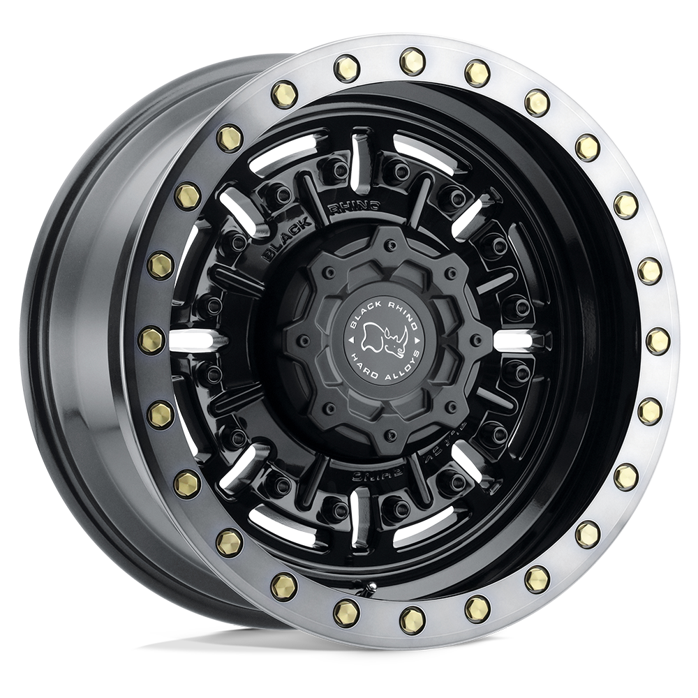 Black Rhino Hard Alloys ABRAMS Black wheel