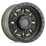 Black Rhino Abrams Green wheel