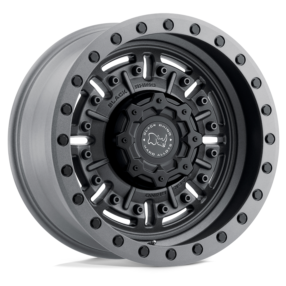 Black Rhino ABRAMS Gray wheel