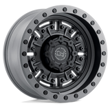 Black Rhino ABRAMS Gray wheel