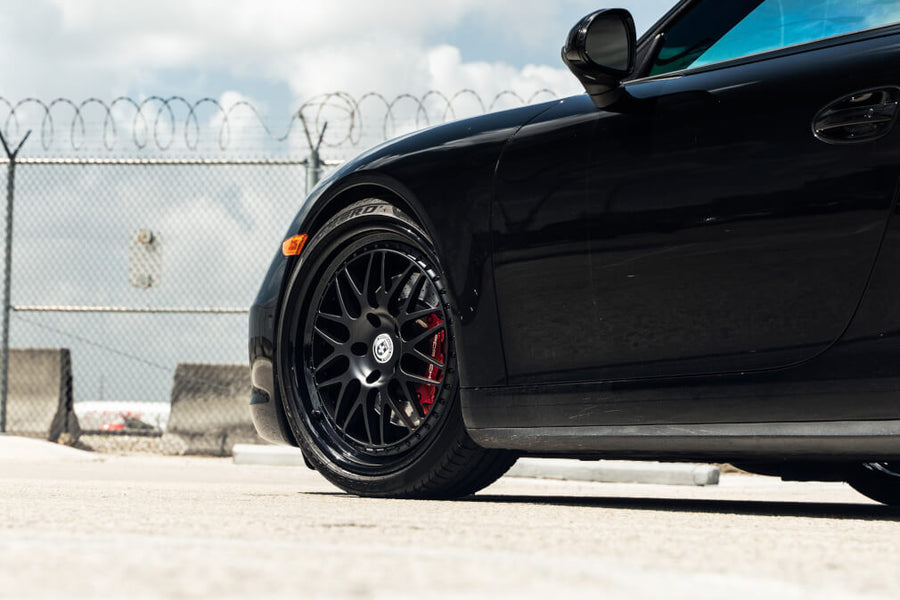 HRE 540C forged wheel on Porsche 991 Carrera 4S CAB
