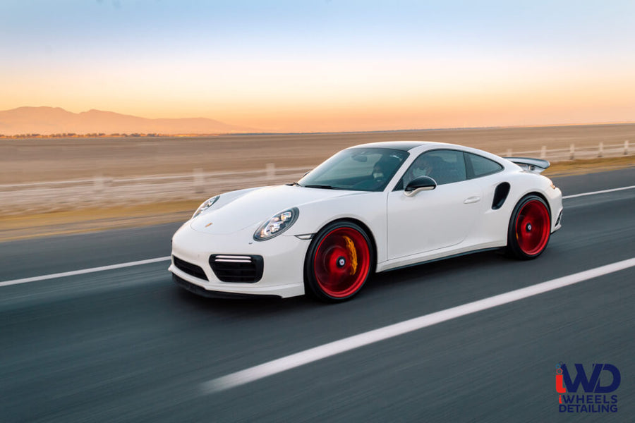 HRE P207 forged wheel on Porsche 9912 Turbo S