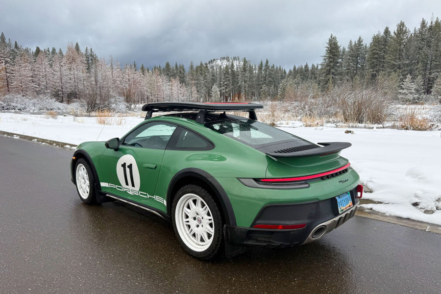 HRE 528 forged wheel on Porsche 992 Dakar